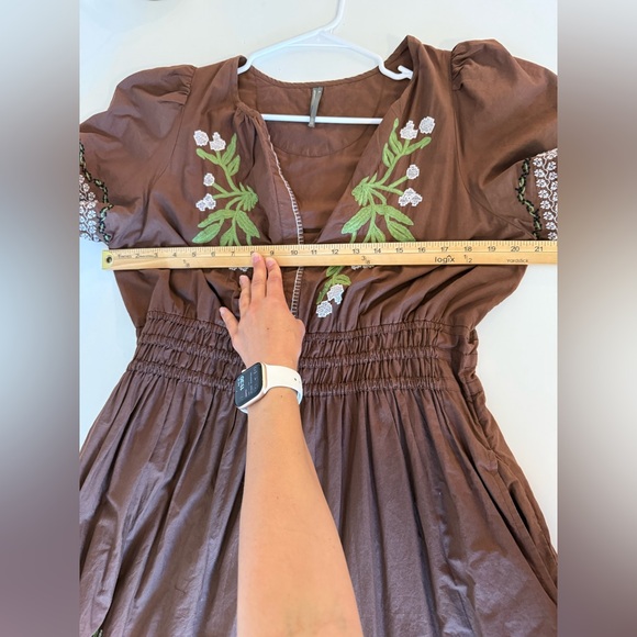 Anthropologie The Somerset Embroidered
Maxi Dress Sz XL - Picture 12 of 16